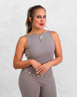 Rise Bodysuits Palazzo pants (ZCCLT8668)