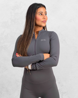Force Bodysuits long sleeve v neck (YSKF-6649)