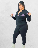 Azalea Gym Outfits Bra + Legging + Coat (ZC-7725)