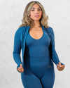 Azalea Gym Outfits Bra + Legging + Coat (ZC-7725)