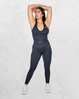 Azalea Gym Outfits Bra + Legging + Coat (ZC-7725)